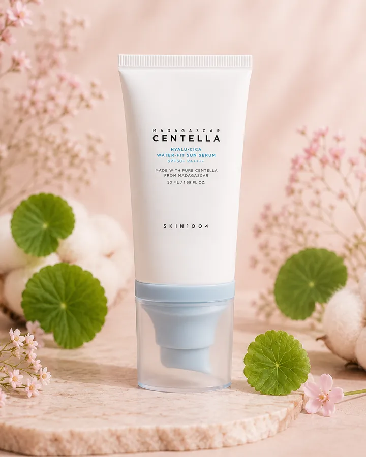Skin1004 Madagascar Centella Hyalu-Cica Water-Fit Sun Serum SPF50+ PA++++ 50 ml