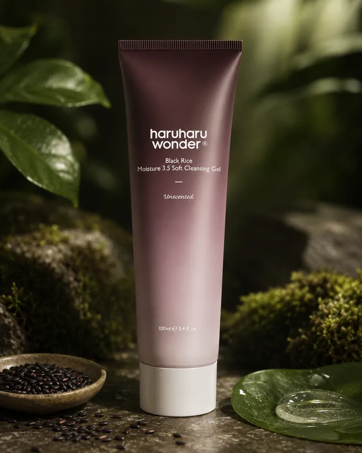 Haruharu Wonder Black Rice Moisture 5.5 Soft Cleansing Gel 100 ml