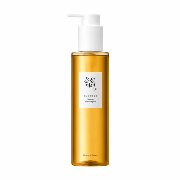 Goldene 210 ml Pumpflasche Beauty of Joseon Ginseng Cleansing Oil