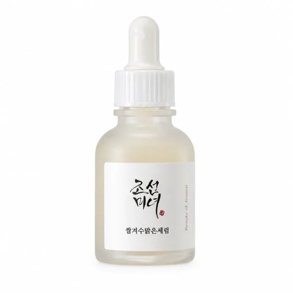 Glas-Pipettenflasche Beauty of Joseon Glow Deep Serum Rice + Alpha-Arbutin, 30 ml, milchig-weißes Serum