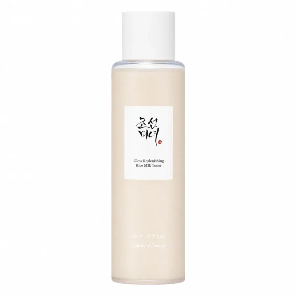 Beauty of Joseon Glow Replenishing Rice Milk Toner Flasche 150 ml, milchiger Toner in heller Verpackung