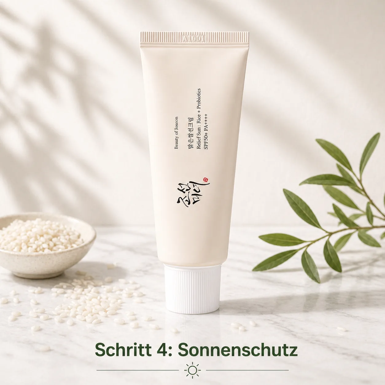 Beauty of Joseon Relief Sun Rice Probiotics SPF50 – täglicher Sonnenschutz für empfindliche Haut
